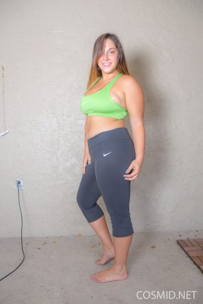 Allie Giovanni Yoga Pants Cosmid