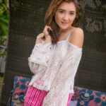 Allie Reed Takes Off Her Pink Shorts Cosmid