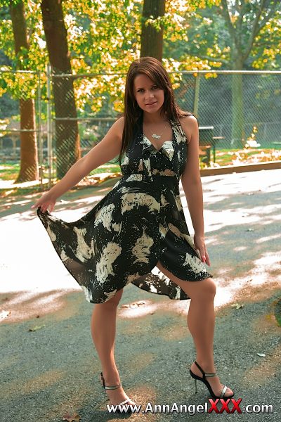Ann Angel XXX Dress Flasher
