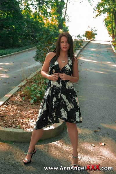 Ann Angel XXX Dress Flasher