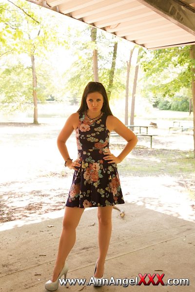 Ann Angel XXX Pretty Dress