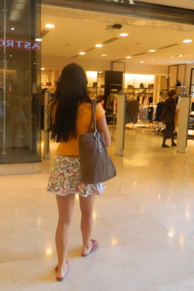 Aubrey Paige Sexy Mall Selfies