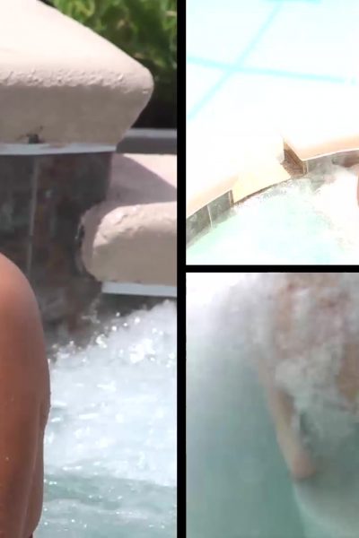 Bailey Knox and Misty Gates Ride Hot Tub Jets
