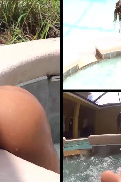 Bailey Knox and Misty Gates Ride Hot Tub Jets
