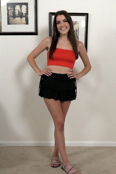 Becca Blair A Curious Good Girls First Time Anal Experience Backroom Casting Couch