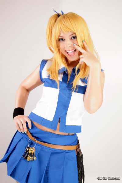 Blue Skirt Cosplay
