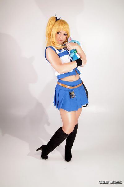 Blue Skirt Cosplay