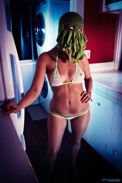 Brooke Marks Masked and Naked