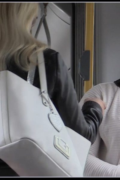 Busty College Girl Studying Ring 360