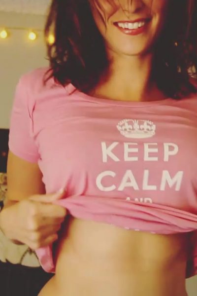 Carlotta Champagne Keep Calm and Get Naked