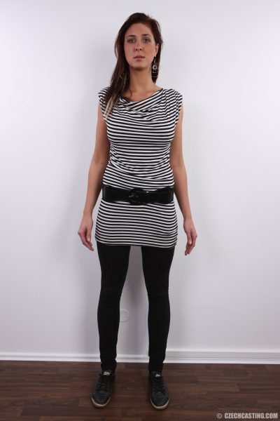 Dominika Busty Brunette Casting Call