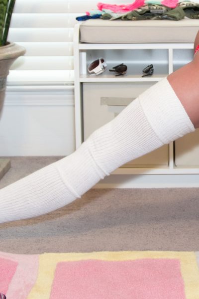 Emma Mason Thigh High Socks Video