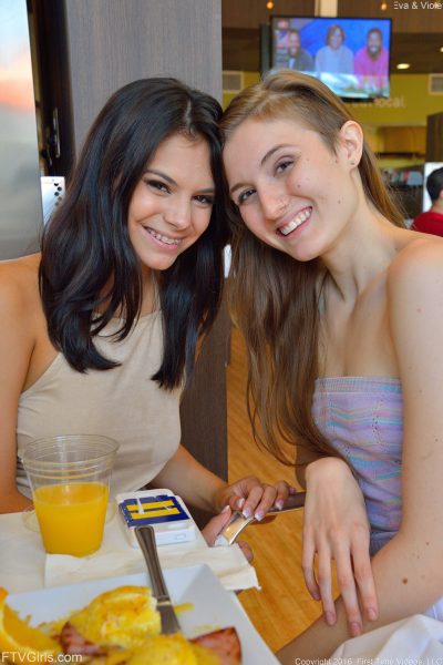 Eva and Violet FTV Girls Having Fun