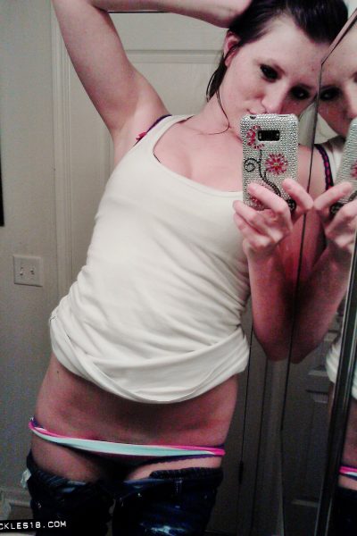 Freckles 18 Bathroom Cutie