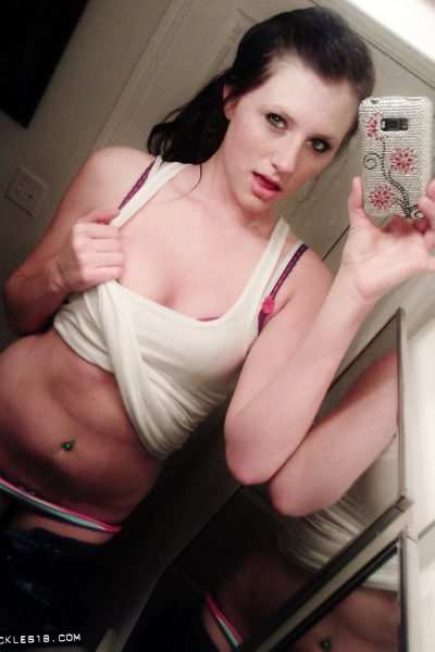 Freckles 18 Bathroom Cutie