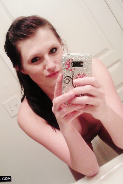 Freckles 18 Bathroom Cutie