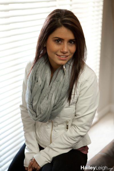 Hailey Leigh White Leather