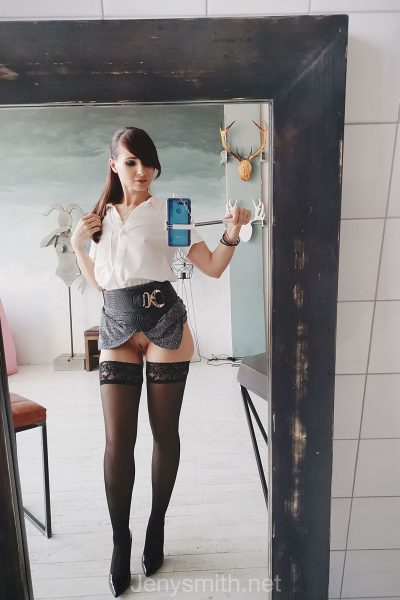 Jeny Smith While Waiting Him To Come