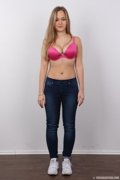 Katerina Cute Busty Blonde Casting Call