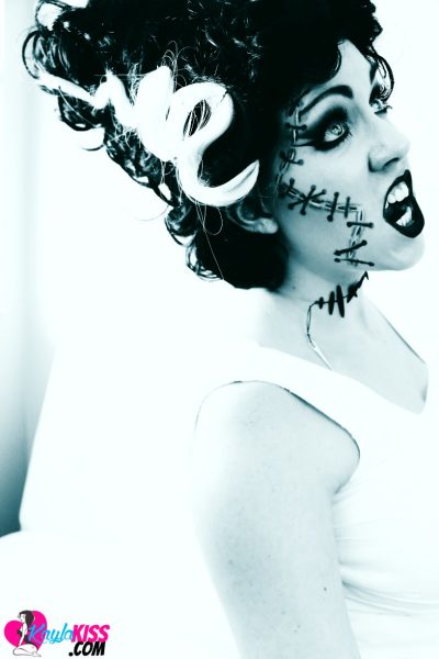 Kayla Kiss Bride of Frankenstein