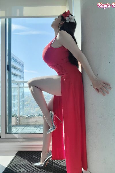 Kayla Kiss Red Dress Babe