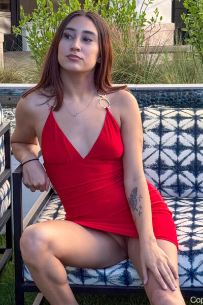 Krystal Red Dress Cutie FTV Girls
