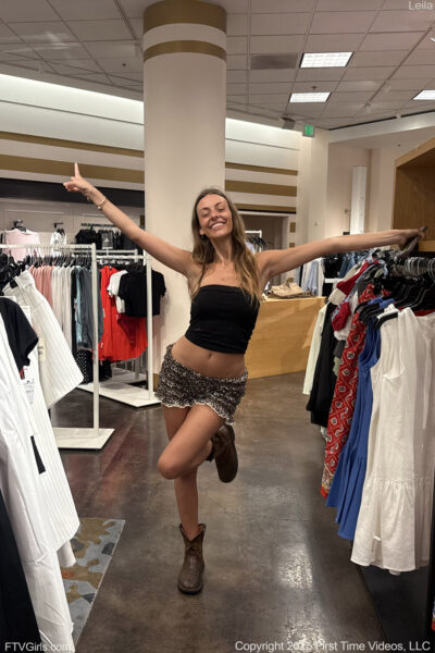 Leila Love Shopping Time FTV Girls