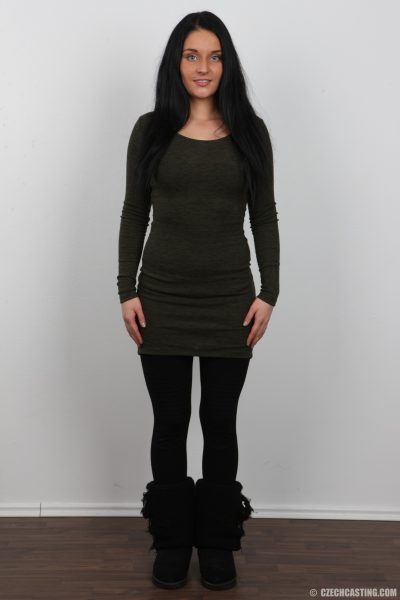Lucie Brunette Beauty Czech Casting