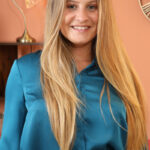 Lucy Ava Silk Blouse Only Tease