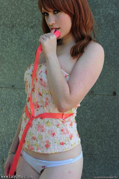 Lucy Ohara White Shorts