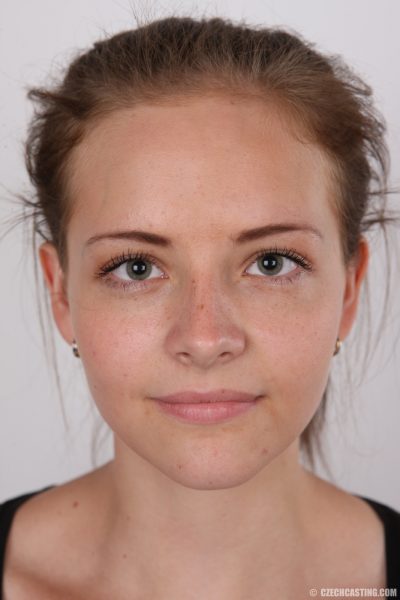 Magdalena Cute Brunette Czech Casting