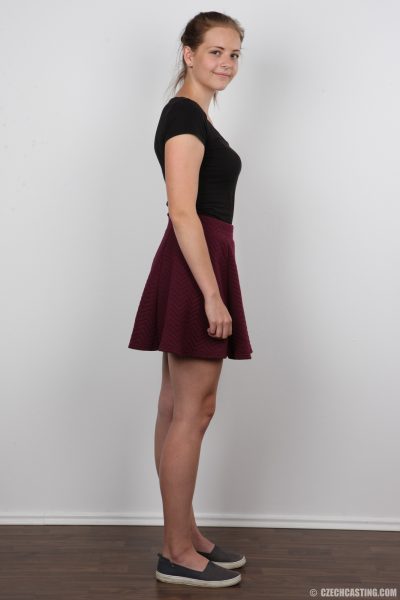 Magdalena Cute Brunette Czech Casting