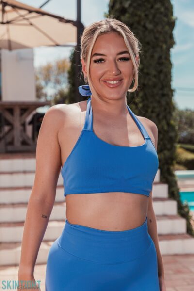 Maisie Houlding Ward Arched Athleticism Skin Tight Glamour