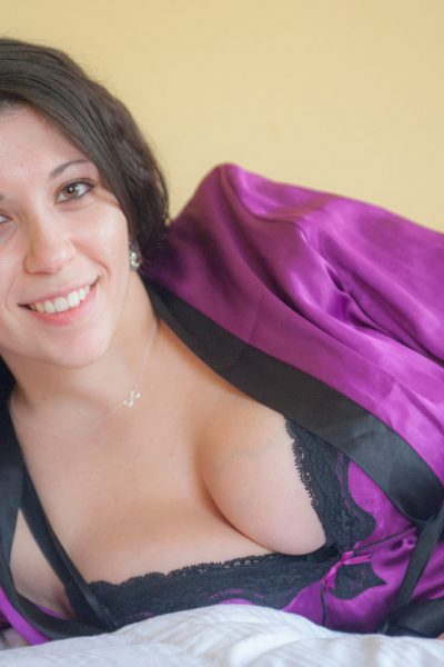 Mallorie Purple Silk Cosmid