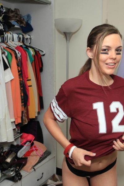 Mandy The Big Game College Girl