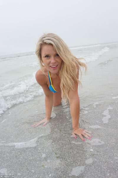 Meet Madden Blue and Yellow Bikini