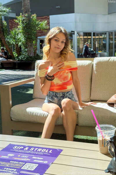 Melia Open Mall Spreads FTV Girls