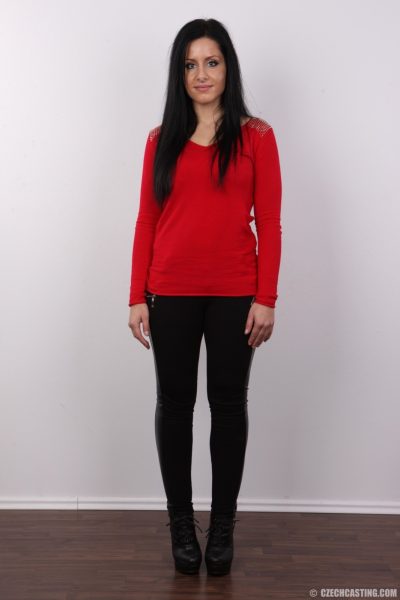 Milena Beautiful Brunette Czech Casting