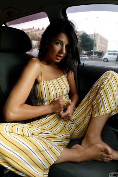 Nadia Serbinenko Drives A Skoda Zishy