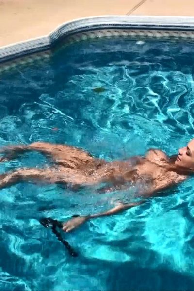 Nikki Sims Nude Pool Screencaps