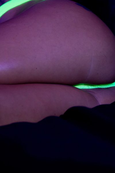 Nikki Sims Yellow Mesh