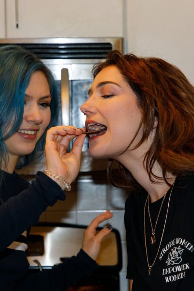 Nina Presley and Skye Blue Zishy