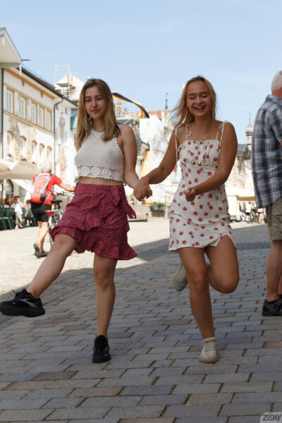 Nyla and Lark Stuck In Deutschland 1 Zishy