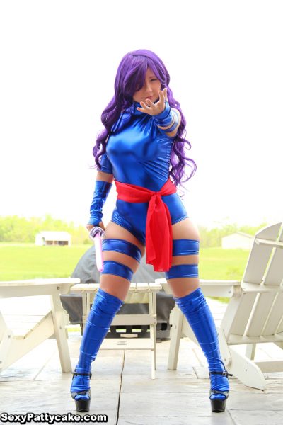 Pattycake Psylocke Cosplay