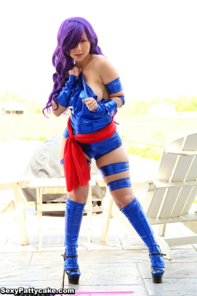 Pattycake Psylocke Cosplay
