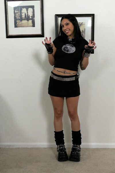 Raven Reveire Sexy Goth Girl Painal Backroom Casting Couch