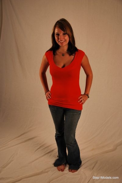 Sara Shirt and Jeans Step1Models