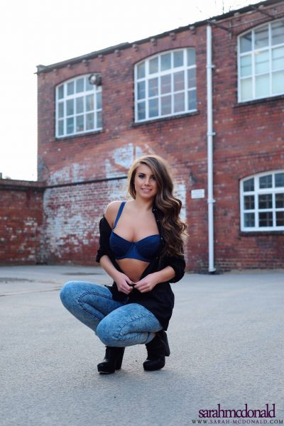 Sarah McDonald Stripping Outside