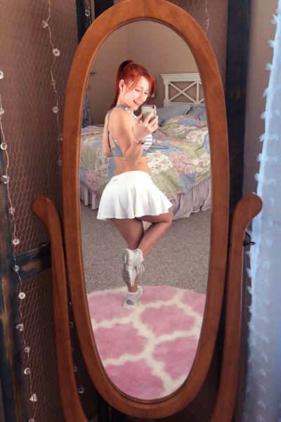 Sexy Pattycake Mirror Selfies