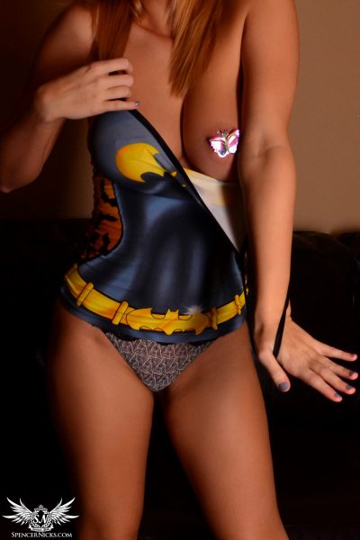 Spencer Nicks Sexy Batgirl
